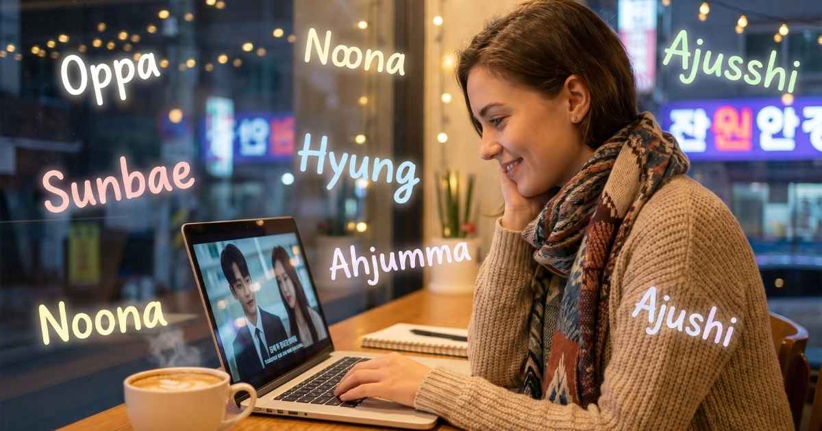 Oppa Sunbae and Ahjumma A Beginner’s Guide to K-Drama Honorifics